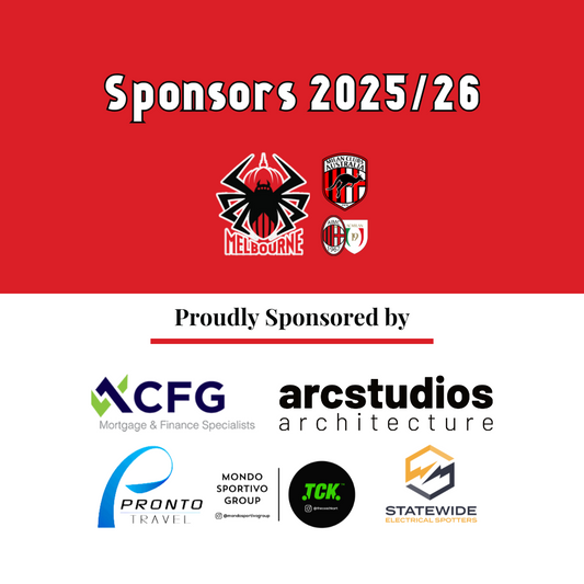 Milan Club Melbourne Sponsors 2025/26