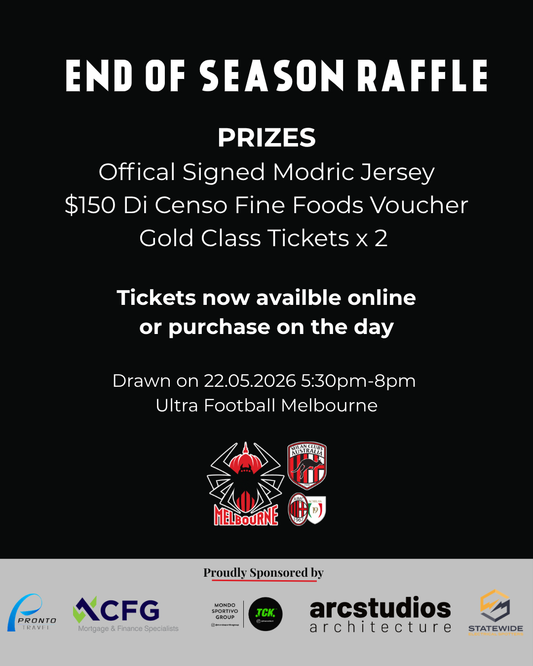 End of Season Raffle