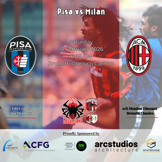 Pisa vs Milan
